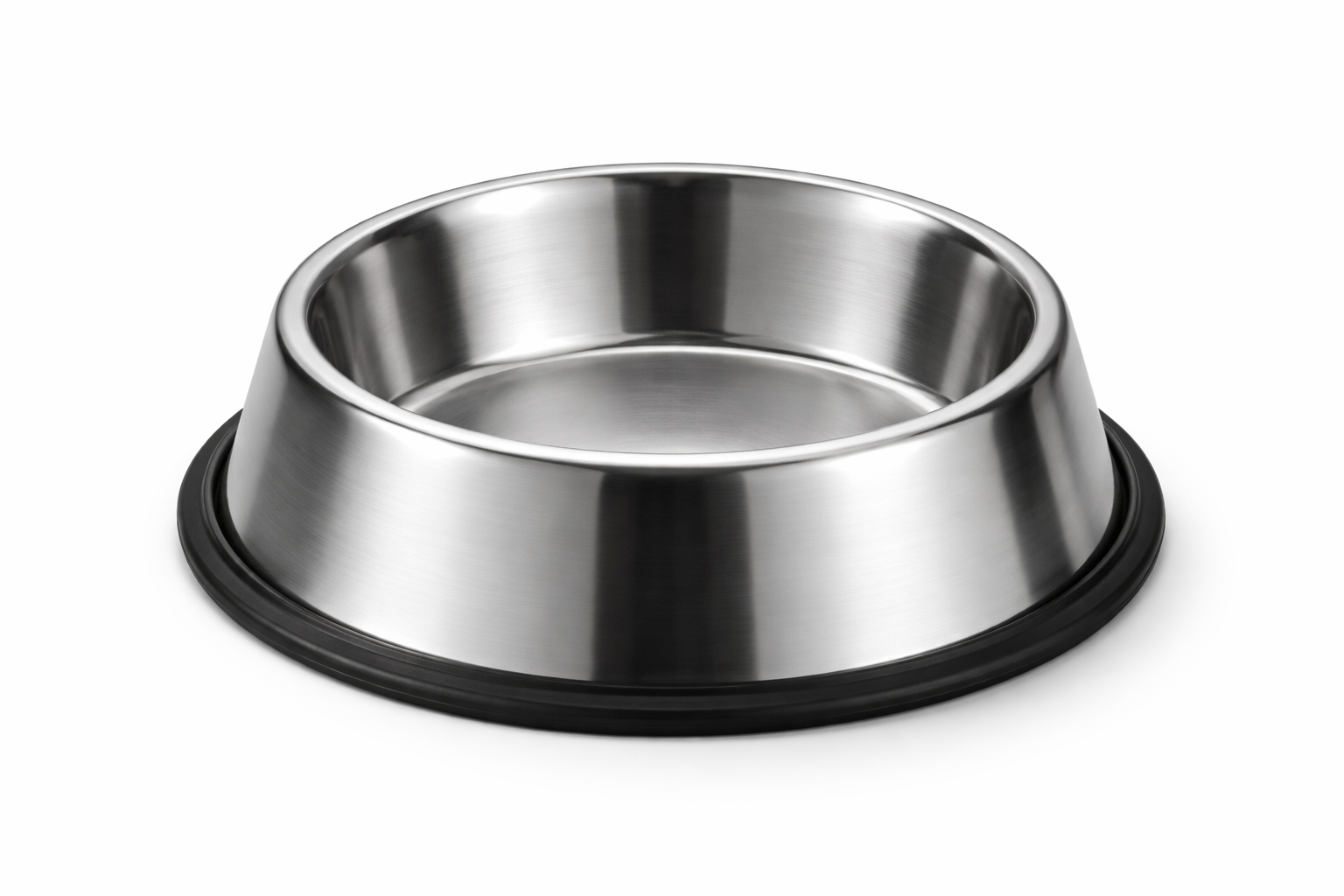Stainless Steel Non-Slip Dog Bowl for Food and Water – Durable, Easy to Clean, with Rubber Base